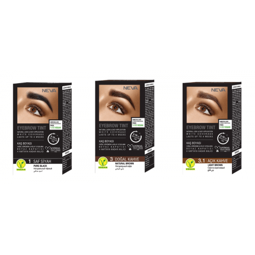 NEVA EYEBROW TINT NUMREO 1 NEVA EYEBROW TINT NUMREO 1